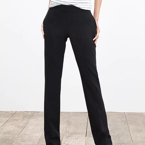banana republic straight leg pants
